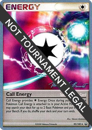 Image of Call Energy (92/100) (Boltevoir - Michael Pramawat) [World Championships 2010]