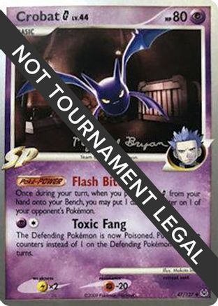 Image of Crobat G LV.44 (47/127) (Happy Luck - Mychael Bryan) [World Championships 2010]