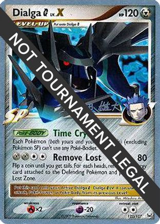 Image of Dialga G LV.X (122/127) (LuxChomp of the Spirit - Yuta Komatsuda) [World Championships 2010]