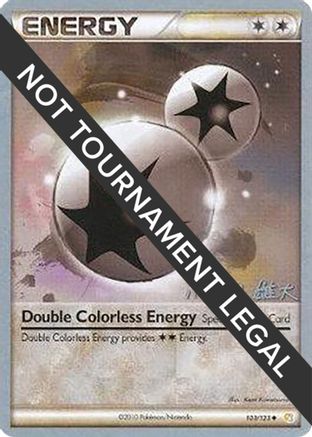 Image of Double Colorless Energy (103/123) (LuxChomp of the Spirit - Yuta Komatsuda) [World Championships 2010]