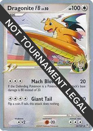 Image of Dragonite FB LV.50 (56/157) (LuxChomp of the Spirit - Yuta Komatsuda) [World Championships 2010]