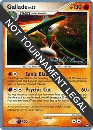 Image of Gallade LV.55 (2/17) (Boltevoir - Michael Pramawat) [World Championships 2010]
