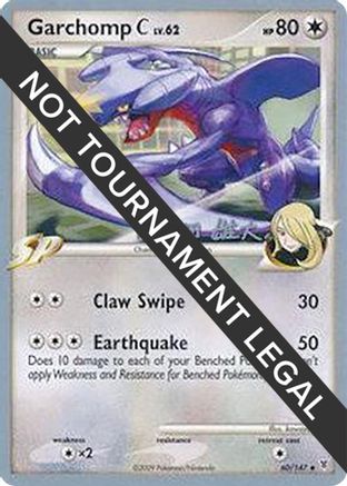 Image of Garchomp C LV.62 (60/147) (LuxChomp of the Spirit - Yuta Komatsuda) [World Championships 2010]