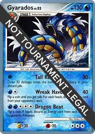 Image of Gyarados LV.52 (19/100) (Happy Luck - Mychael Bryan) [World Championships 2010]