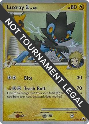 Image of Luxray GL LV.48 (9/111) (Happy Luck - Mychael Bryan) [World Championships 2010]