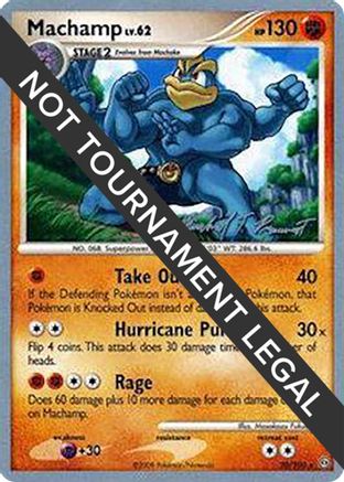 Image of Machamp LV.62 (20/100) (Boltevoir - Michael Pramawat) [World Championships 2010]