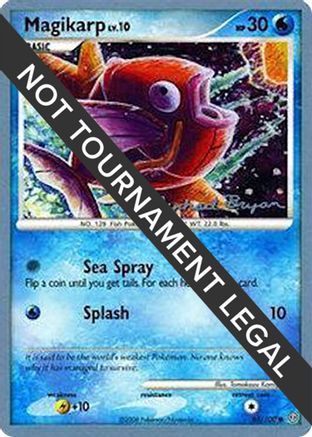 Image of Magikarp LV.10 (65/100) (Happy Luck - Mychael Bryan) [World Championships 2010]