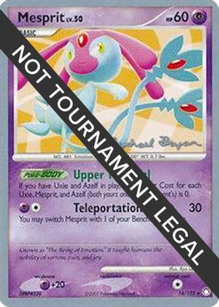 Image of Mesprit LV.30 (14/123) (Happy Luck - Mychael Bryan) [World Championships 2010]