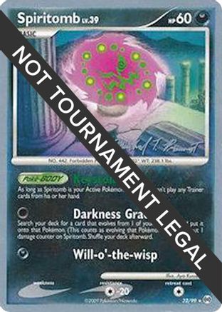Image of Spiritomb LV.39 (32/99) (Boltevoir - Michael Pramawat) [World Championships 2010]