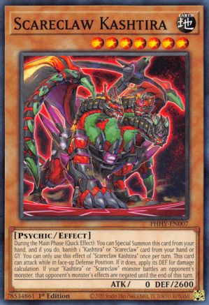 Image of Scareclaw Kashtira [PHHY-EN007] Common