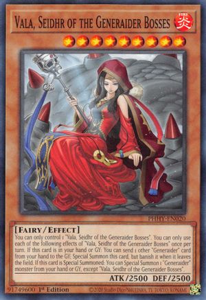 Image of Vala, Seidhr of the Generaider Bosses [PHHY-EN020] Common
