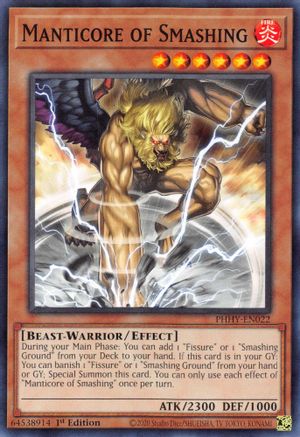 Image of Manticore of Smashing [PHHY-EN022] Common