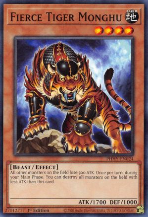 Image of Fierce Tiger Monghu [PHHY-EN024] Common