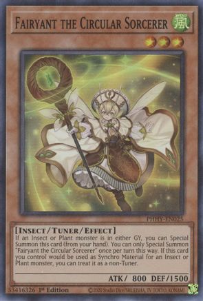 Image of Fairyant the Circular Sorcerer [PHHY-EN025] Super Rare