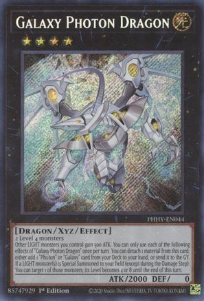 Image of Galaxy Photon Dragon [PHHY-EN044] Secret Rare