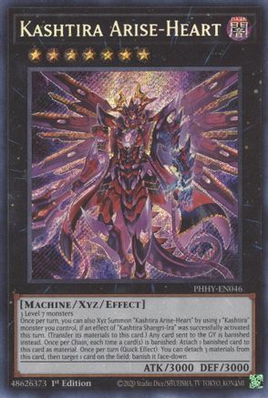 Image of Kashtira Arise-Heart [PHHY-EN046] Secret Rare