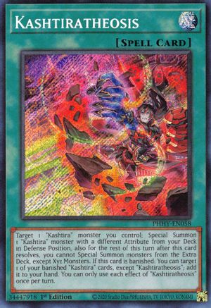 Image of Kashtiratheosis [PHHY-EN058] Secret Rare