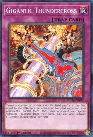 Image of Gigantic Thundercross [PHHY-EN072] Common