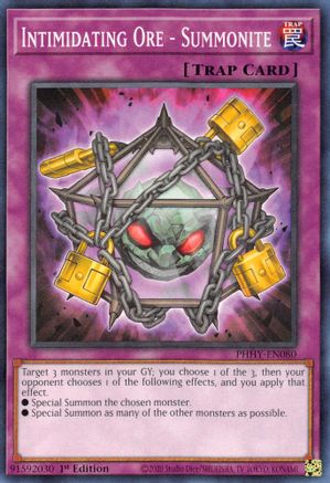 Image of Intimidating Ore - Summonite [PHHY-EN080] Common