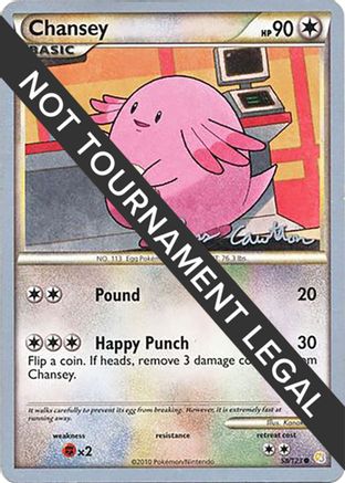 Image of Chansey (58/123) (The Truth - Ross Cawthon) [World Championships 2011]