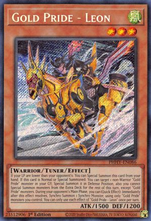 Image of Gold Pride - Leon [PHHY-EN086] Secret Rare