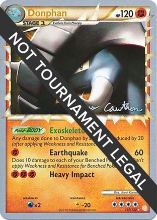 Image of Donphan (107/123) (The Truth - Ross Cawthon) [World Championships 2011]