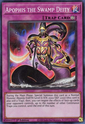 Image of Apophis the Swamp Deity [PHHY-EN097] Super Rare