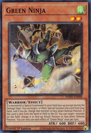 Image of Green Ninja [PHHY-EN098] Super Rare
