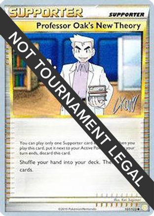 Image of Professor Oak's New Theory (101/123) (Reshiphlosion - Christopher Kan) [World Championships 2011]