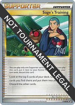 Image of Sage's Training (77/90) (Reshiphlosion - Christopher Kan) [World Championships 2011]
