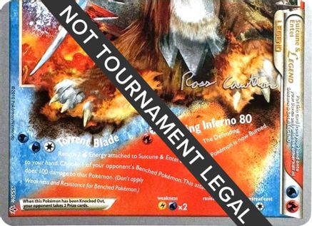 Image of Suicune & Entei LEGEND (95/95) (The Truth - Ross Cawthon) [World Championships 2011]