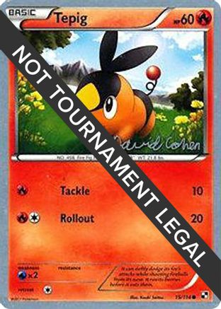 Image of Tepig (15/114) (Twinboar - David Cohen) [World Championships 2011]