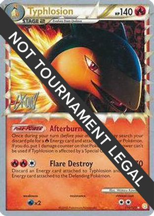 Image of Typhlosion (110/123) (Reshiphlosion - Christopher Kan) [World Championships 2011]