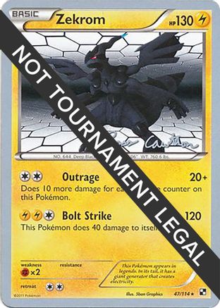 Image of Zekrom (47/114) (The Truth - Ross Cawthon) [World Championships 2011]
