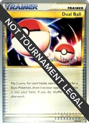 Image of Dual Ball (78/95) (Terraki-Mewtwo - Shuto Itagaki) [World Championships 2012]