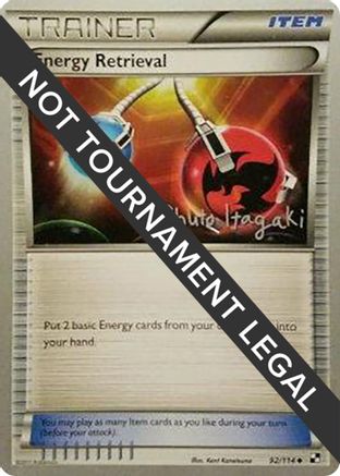Image of Energy Retrieval (92/114) (Terraki-Mewtwo - Shuto Itagaki) [World Championships 2012]