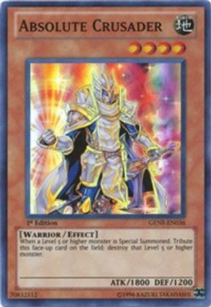 Image of Absolute Crusader [GENF-EN036] Super Rare