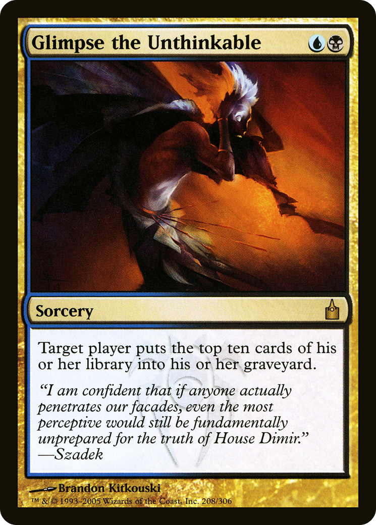 Image of Glimpse the Unthinkable [Ravnica: City of Guilds]