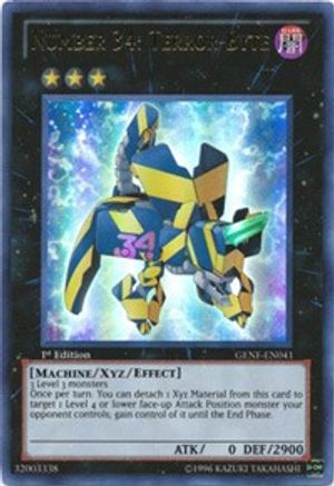 Image of Number 34: Terror-Byte [GENF-EN041] Ultra Rare