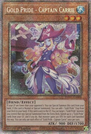 Image of Gold Pride - Captain Carrie [PHHY-EN088] Starlight Rare