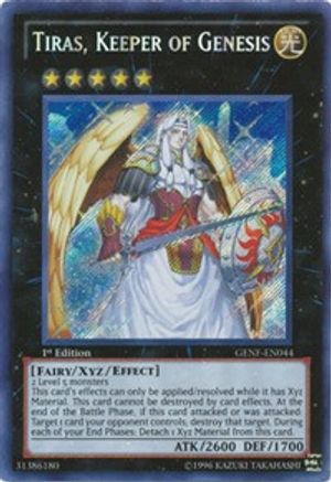 Image of Tiras, Keeper of Genesis [GENF-EN044] Secret Rare