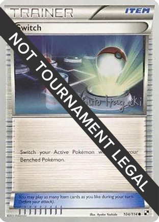 Image of Switch (104/114) (Terraki-Mewtwo - Shuto Itagaki) [World Championships 2012]