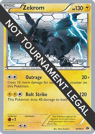 Image of Zekrom (47/114) (Eeltwo - Chase Moloney) [World Championships 2012]