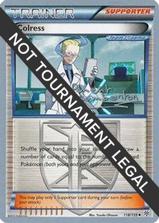 Image of Colress (118/135) (Anguille Sous Roche - Clement Lamberton) [World Championships 2013]