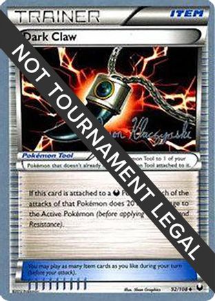 Image of Dark Claw (92/108) (Darkrai Deck - Jason Klaczynski) [World Championships 2013]