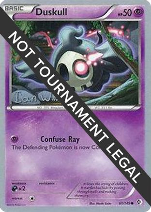 Image of Duskull (61/149) (American Gothic - Ian Whiton) [World Championships 2013]