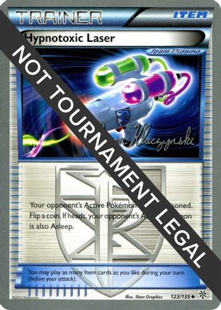 Image of Hypnotoxic Laser (123/135) (Darkrai Deck - Jason Klaczynski) [World Championships 2013]