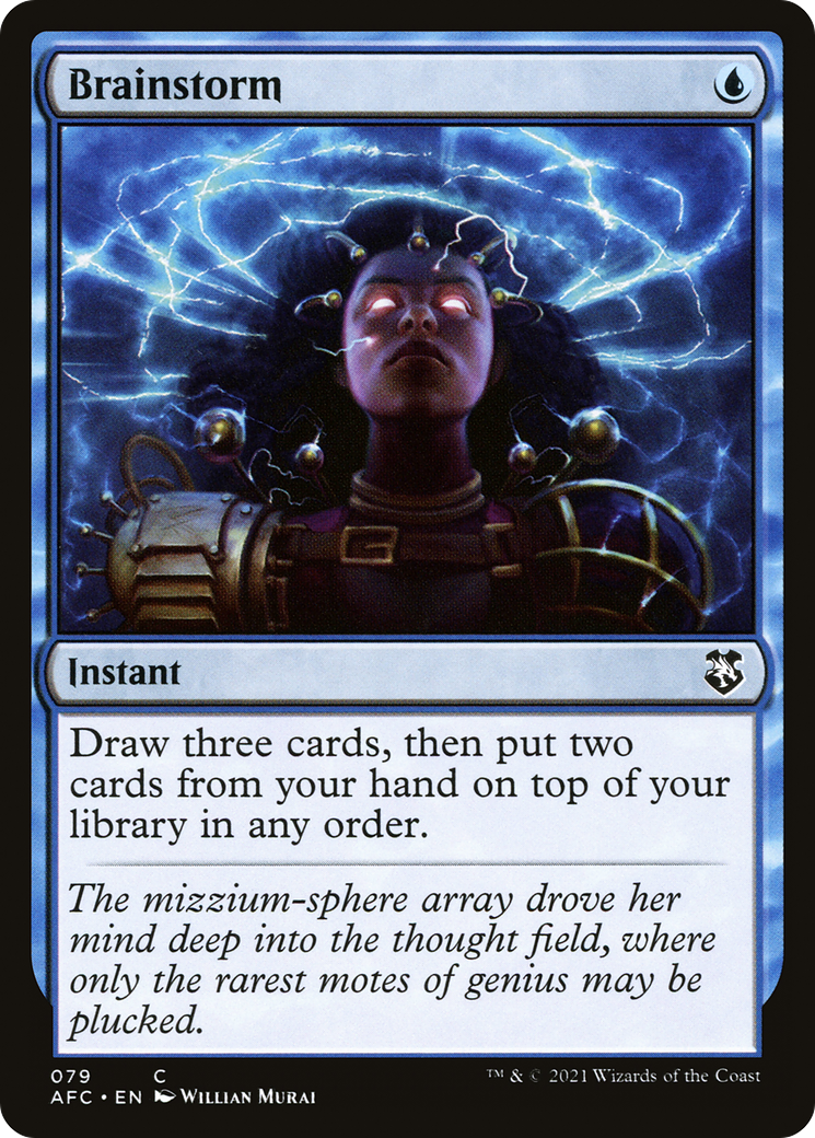 Image of Brainstorm [Dungeons & Dragons: Adventures in the Forgotten Realms Commander]
