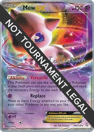 Image of Mew EX (46/124) (American Gothic - Ian Whiton) [World Championships 2013]