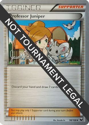 Image of Professor Juniper (98/108) (Darkrai Deck - Jason Klaczynski) [World Championships 2013]